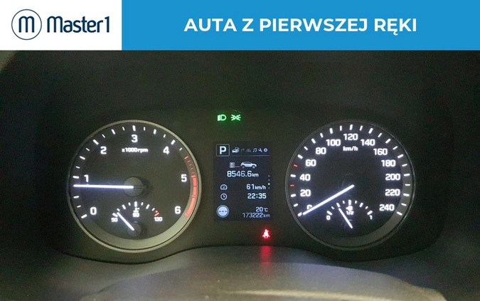 Hyundai Tucson cena 72850 przebieg: 173207, rok produkcji 2018 z Lwówek Śląski małe 191